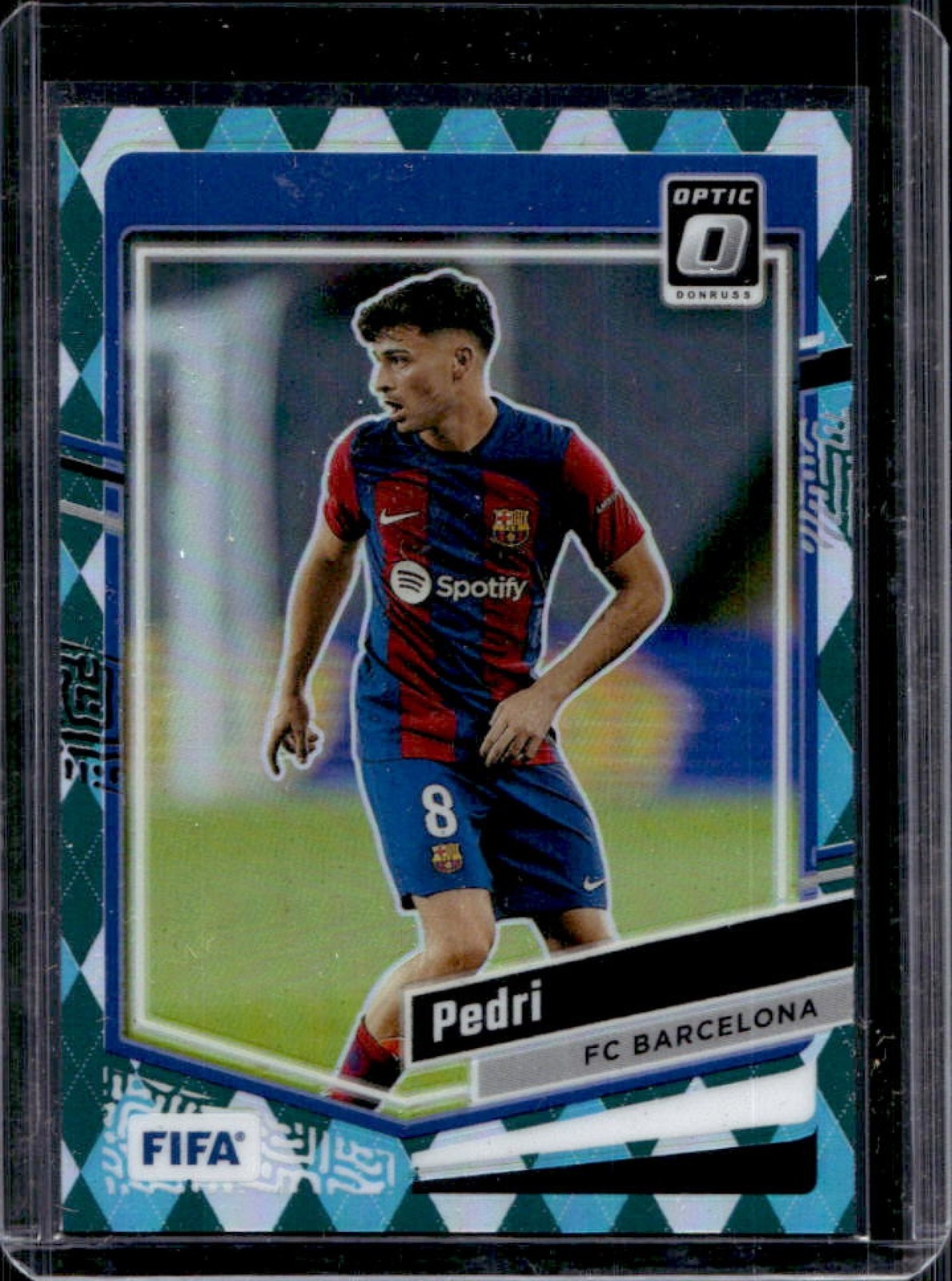 2023-24 Donruss Pedri Optic Argyle #117 Barcelona