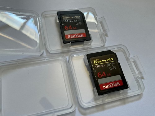 2pcs 64gb SanDisk EXTREME PRO SDXC Flash Memory Card for NIKON CANON SDXC CAM