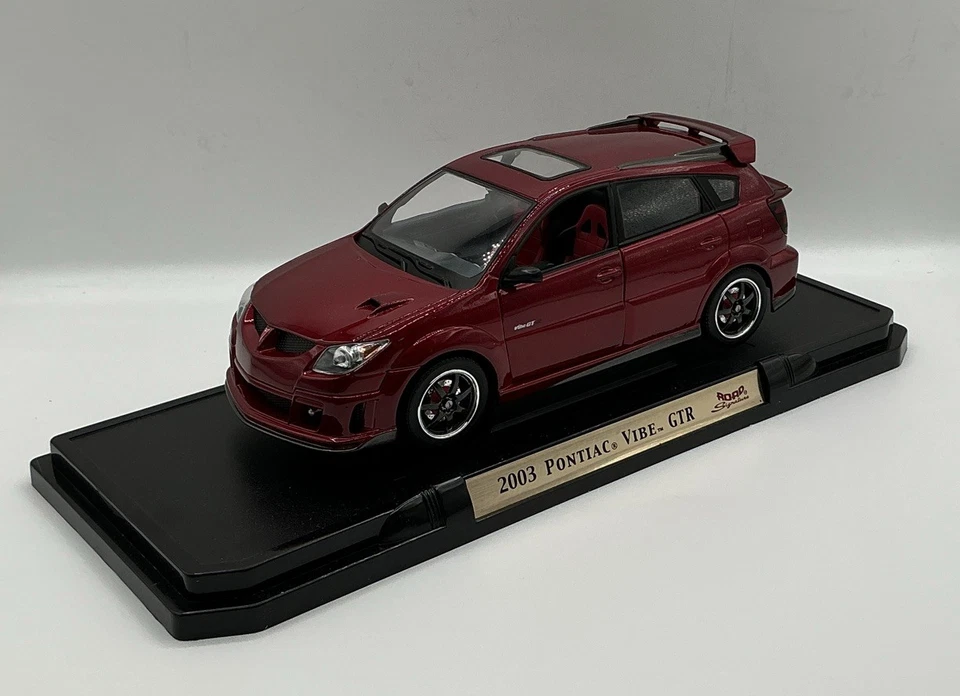 2003 PONTIAC VIBE GTR 1:18 SCALE DELUXE EDITION BY YAT MING - Image 4 of 4