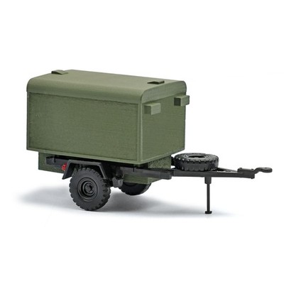 Busch 1:87 H0 53614 IFA HL 10 Anhänger, mit Kofferaufbau FORMNEUHEIT NEU OVP
