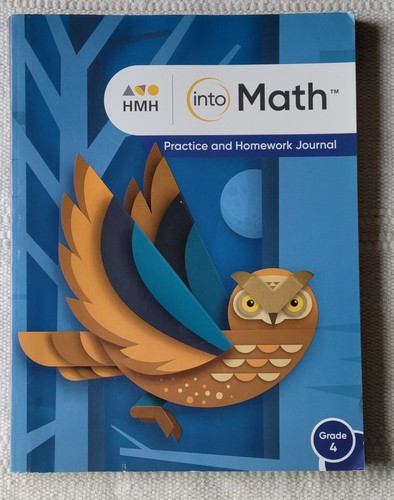 HMH: into Math Practice and Homework Journal Grade 4 2020 Test Prep - Picture 1 of 4