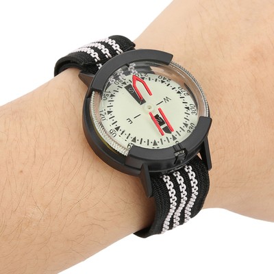 Outdoor Wasserdichte Compass Luminous Wrist Compass Uhr Mit CU
