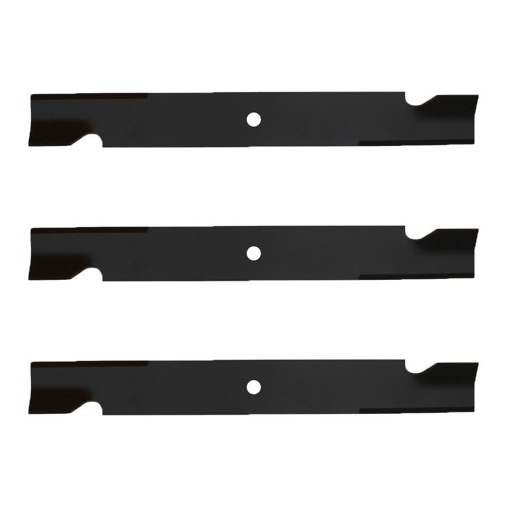 1-613112 Qty 3: Notched High Lift Mower Blade Fits Exmark