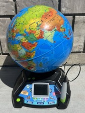LeapFrog Magic Adventures Globe W/LCD Integrated Video Screen - TESTED and WORKS