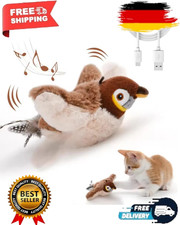 Elektrisch Katzenspielzeug Spatzen interaktives fliegendes Vogel Katze Spielzeug