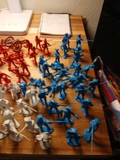 BMC Toys American Revolution Battle of Yorktown Action Figures  1996 No Box 