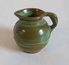 Vintage Frankoma  Guernsey Miniature Pitcher 2.25x2x2.5" Prairie Green