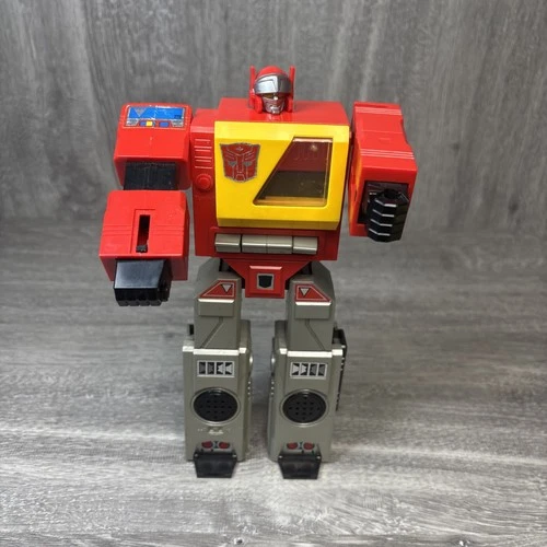 Vintage 1984 G1 Transformers BLASTER Hasbro Takara Boombox Autobot Figure