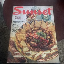 SUNSET Magazine August 1991 supernaturals, New Kayaks, Water, Saving Ideas