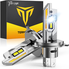 H4/9003/HB2 Light Bulbs, 80,000LM 15X Ultra Brightness, 6500K Cool White, 1:1 Mi