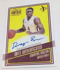 2021-22 Onyx Vintage - Dwayne Bacon #VADB Autographs (AU) Auto