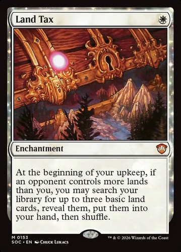Land Tax - 153 - NM - Secrets of Strixhaven - MTG
