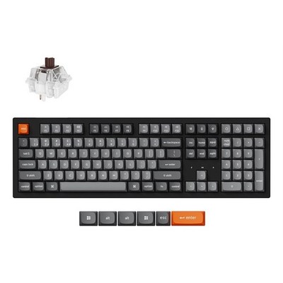 Keychron K10 Max Tastatur Universal USB + RF Wireless + Bluetooth QWERTY UK Engl