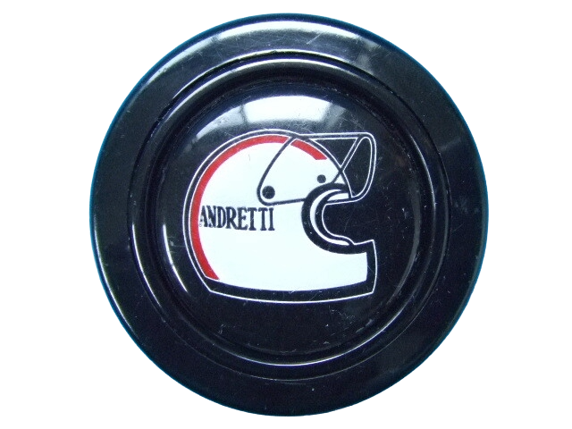 MOMO Mario Andretti Horn Button Helmet Black Italy Toyota Honda