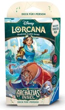Disney Lorcana: Archazias Insel Starter Deck Rubin & Saphir – Tcg - Wie Neu