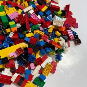 Lego Pink Brick Box 5585 Set w/ extra Blocks Building Set Creator EC MegaBloks