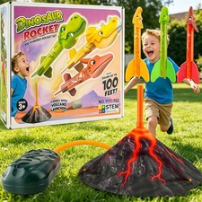 Rakete Luftdruck Set - Outdoor Spielzeug für...