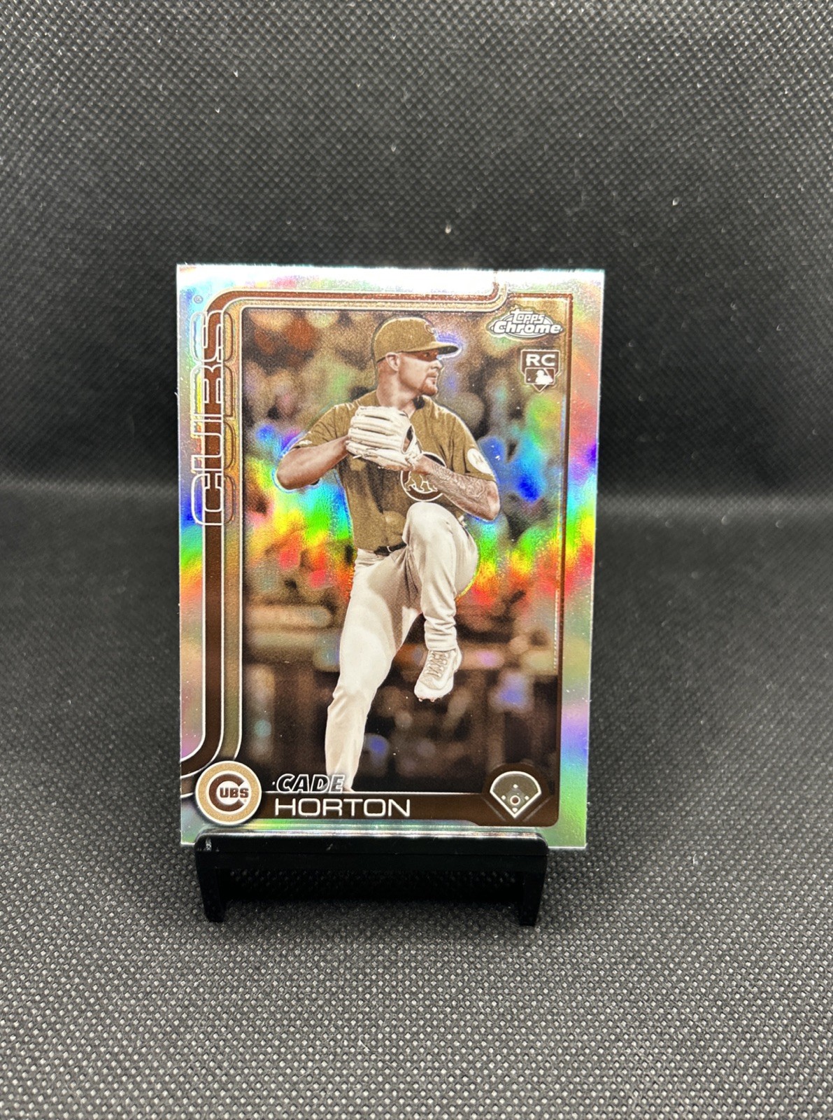 2025 Topps Chrome Update Cade Horton RC Sepia Refractor Rookie #USC63 Cubs