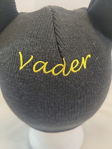 Disney Parks Star Wars Darth Vader Mickey Ohren Strick schwarz Beanie Mütze Einheitsgröße - Bild 6 von 8