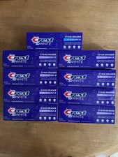 9 Crest 3D White Stain Eraser Polishing Mint  Icy Clean Mint Toothpaste 2.7oz