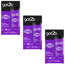 got2b POWDER FULL Instant Volume Styling powder -3 PACK- FREE SHPPING