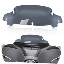 Windshield Motorcycle Wave Windscreen 2014-2023 Fit For Harley 7" Smoke