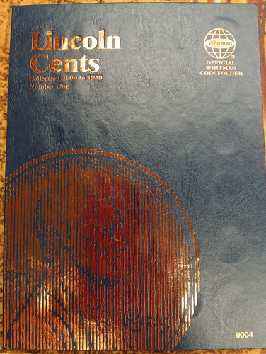 Lincoln Head Cent Collection 1909 to 1940  Number One Starter Book  TP-0872
