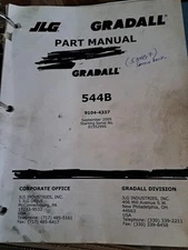 GRADALL 544B PARTS BOOK 9104-4337 Published 2005 Same as 534B-9