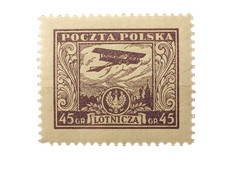 POLSKA Fi 224 * 1925 Wydanie na przesyłki lotnicze