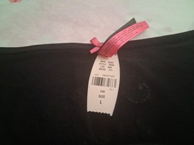 Vintage Victoria's Secret Sexy Little Things Rhinestone Hipster Large