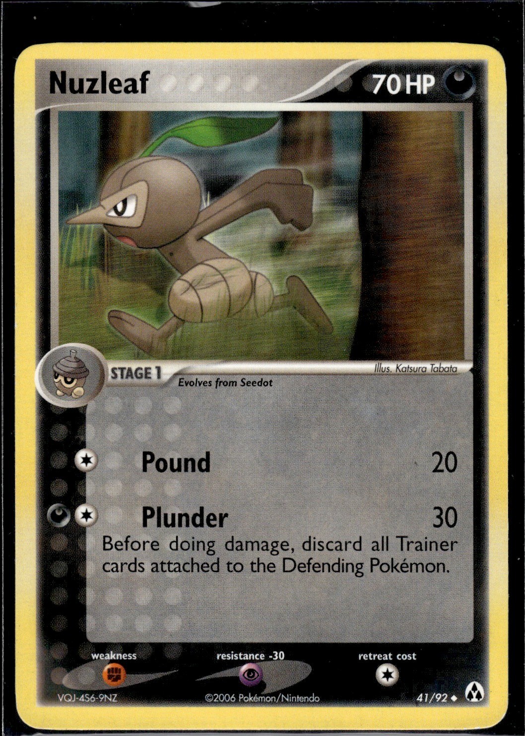 EX Legend Maker #41/92 Nuzleaf
