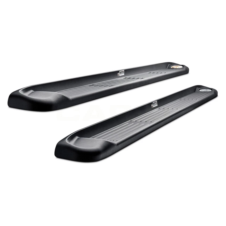 For Dodge Ram 2500 03-09 Running Boards 6" Molded Polymer Cab Length Black - Imagem 3 de 4
