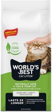 WORLD'S BEST CAT LITTER Comfort Care Unscented, 8-Pounds - Natural Ingredients,