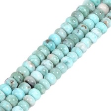 Natural Larimar Gemstone 5-7mm Jewelry DIY Marking 15-16 Inch Loose Beads