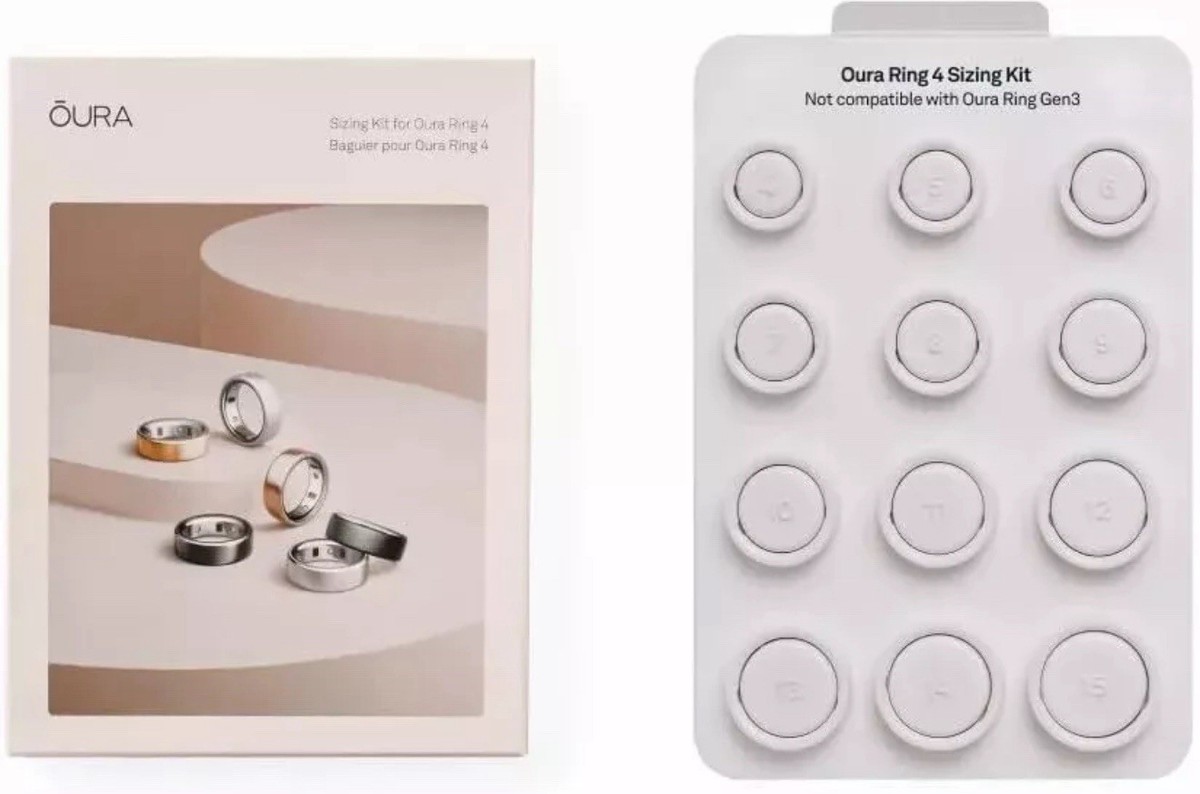Oura Ring 4 Sizing Kit - Gen 4 - Size Before You Buy - Brand New