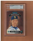 RANDY JOHNSON AUTOGRAPHED 1992 DONRUSS DIAMOND KING BASEBALL CARD SIGNED BECKETT