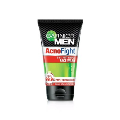 Garnier Acno Fight 6 in 1 Pimple Clearing Face Wash For Men - 100mls