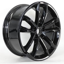 AUDI A5 B9 CAVO 19" GLOSS BLACK ALLOY WHEEL RIM 8.5J OEM 8W0601025DF GENUINE X1