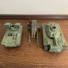 Vintage 1980s Hasbro GI Joe Military Vehicle Lot Tank Cannon Missile Launcher