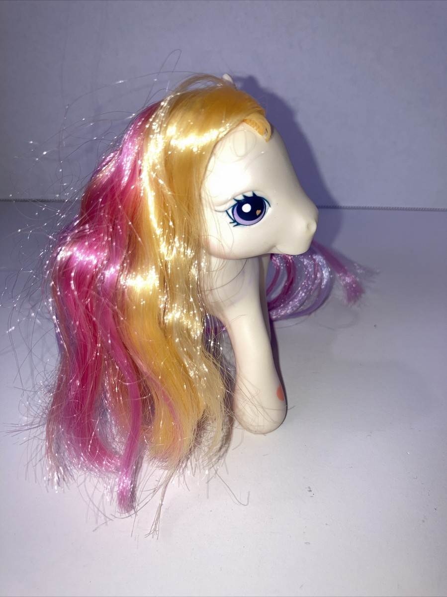 2002 My Little Pony 2002 G3 SUNNY DAZE White Pony Clouds Sun