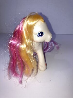 2002 My Little Pony 2002 G3 SUNNY DAZE White Pony Clouds Sun