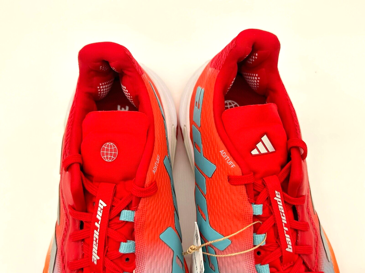 Adidas Barricade Clay Court Women's Size 9.5 Red Tennis Shoes