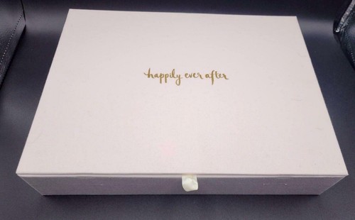 Kate Spade Happily Ever After Blush Bridal Keepsake Thank You Cards Box Envelope - Picture 4 of 7