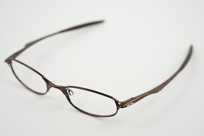 RARE! Oakley Chop Top 2.0 Ti Polished Brown 49-19 138 Titanium