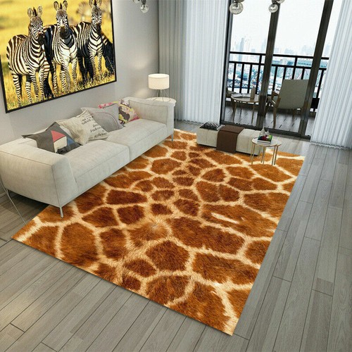 Animal Print Fußmatte Teppich Tiger Leopard Teppich Wohnzimmerteppich Flurläufer Carpet - Bild 62 von 120
