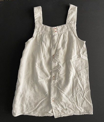 Tucker + Tate Top Girls 8 White Embroidered Flowers Lined Front Rayon - Picture 4 of 8