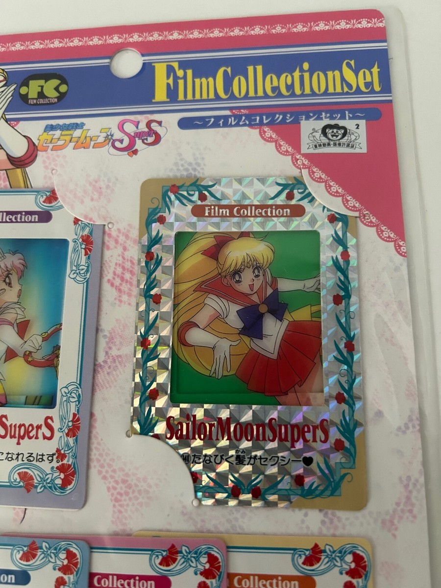 Vintage Sailor Moon Super S Film Collection Cel Cards 1 Prism 4