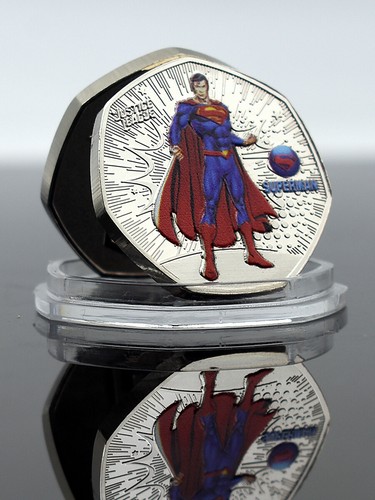 Superman Commemorative Coin DC Justice League Challenge Coin Collection Gift - Picture 11 of 15