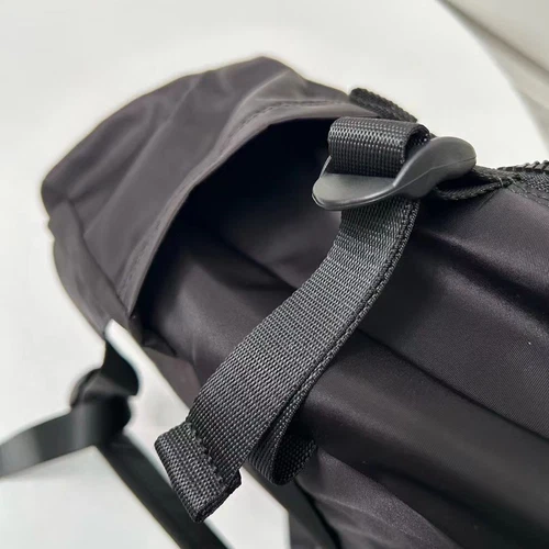 NEW LULULEMON Crew Backpack Double zipper backpack Black Color - Picture 6 of 6
