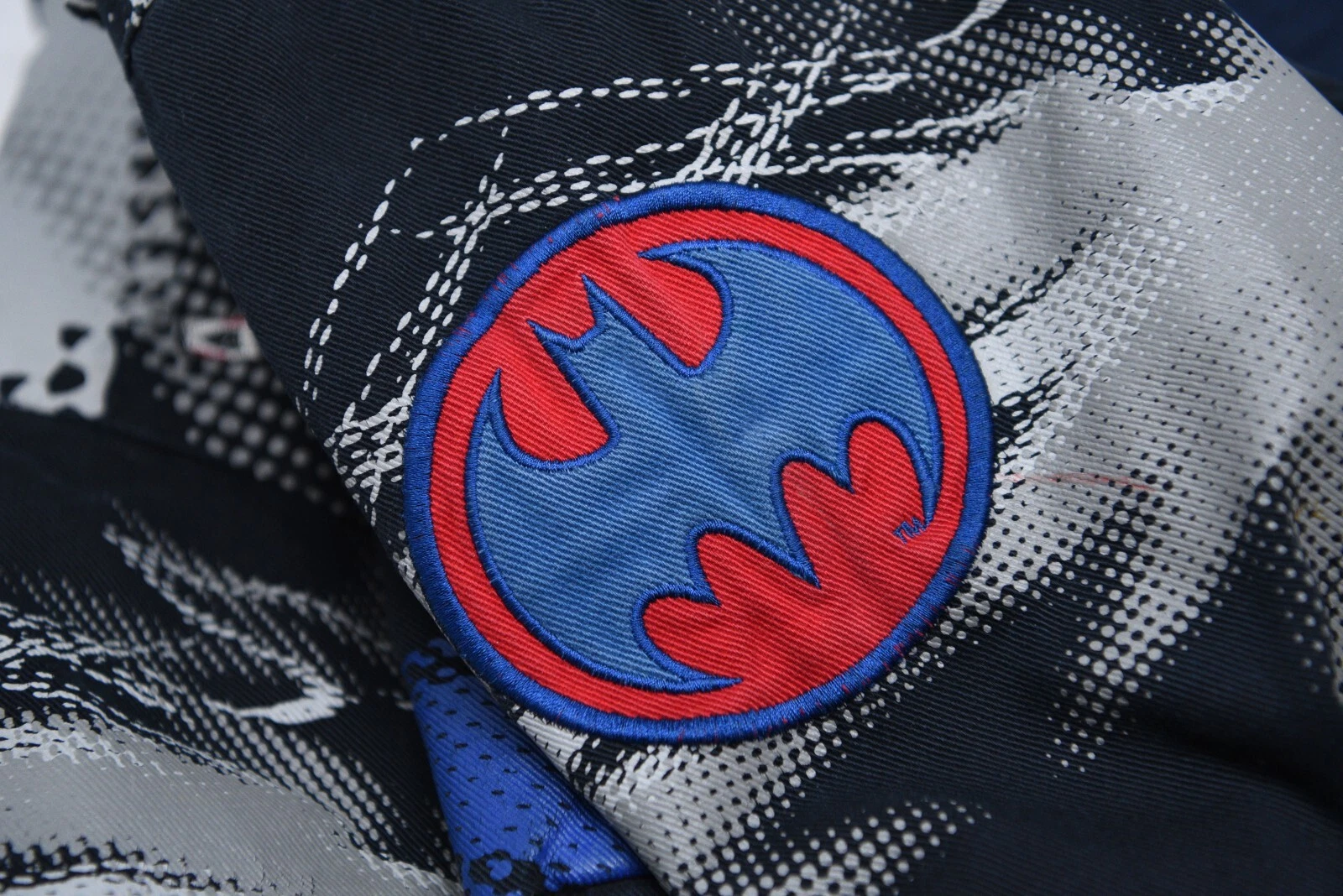 Batman Joker Jeff Hamilton Youth Medium Baseball Jacket